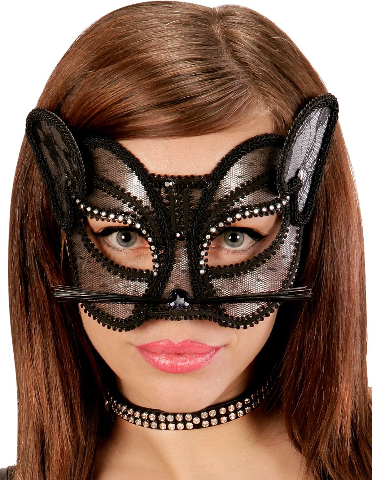 Masque Loup Panthère noire : : Élégance Sensuelle pour Bal Masqué et Soirées Sexy