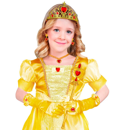 Set de Princesse Jaune et Or | Accessoires Magiques pour Enfants