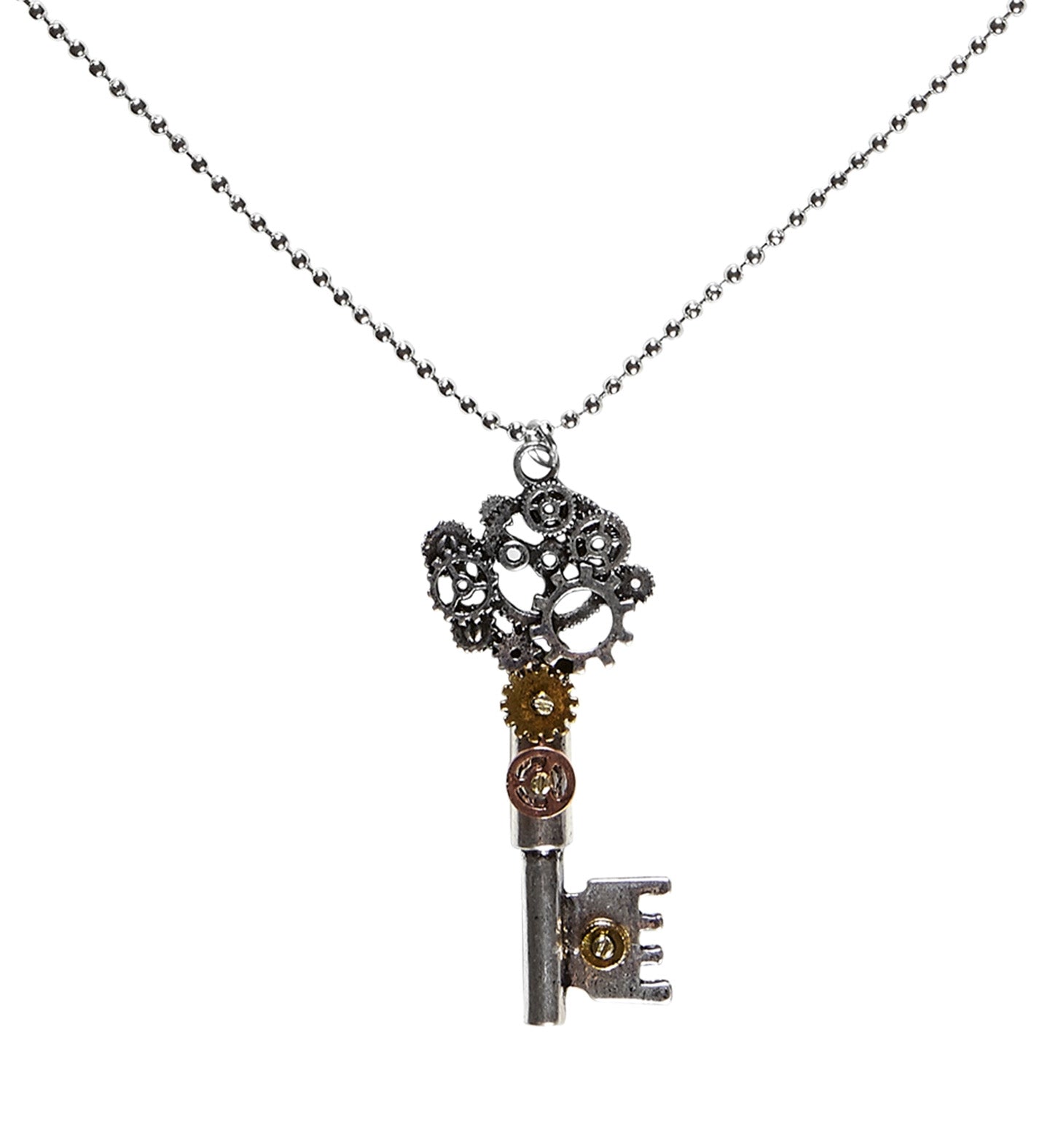 Collier Clé Steampunk – L'Élégance Rétro-Futuriste