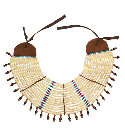 Large Collier chef indien ou africain