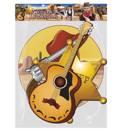 Déco Western 40 cm (4 pcs)