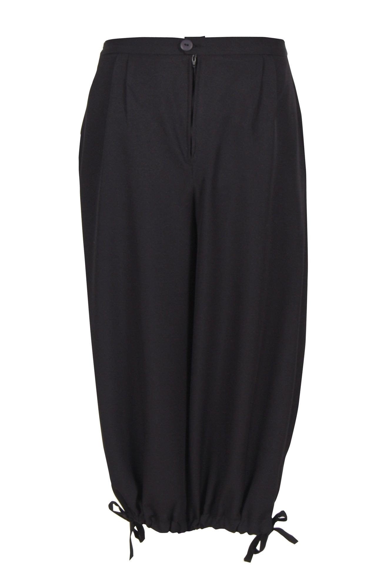Pantalon 3/4 Long noir pour déguisement historique