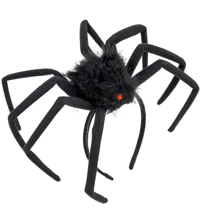 Serre-tête araignée velue avec pattes modulables
