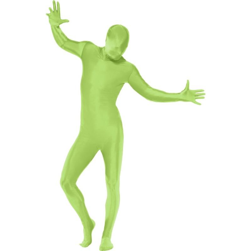 Déguisement Seconde Peau Vert Adulte (combinaison)