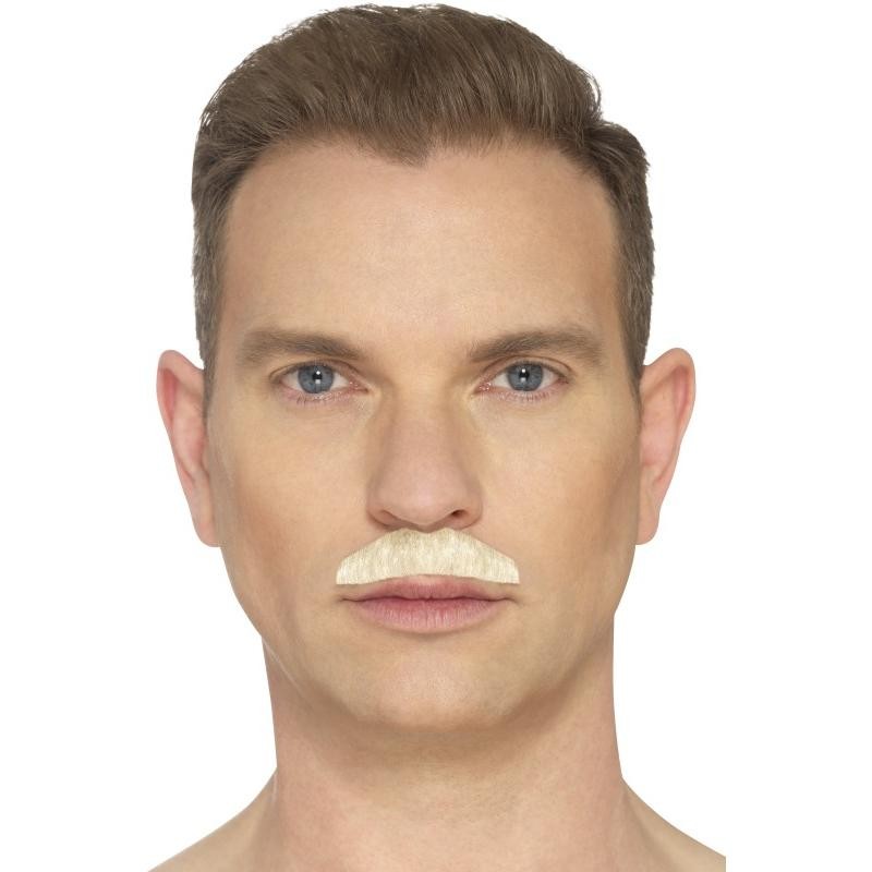 Moustache chevron blonde