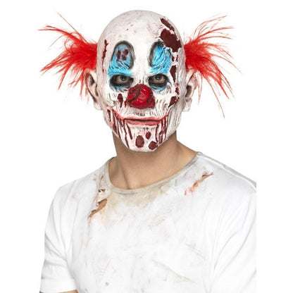 Masque intégral zombie clown adulte (latex)