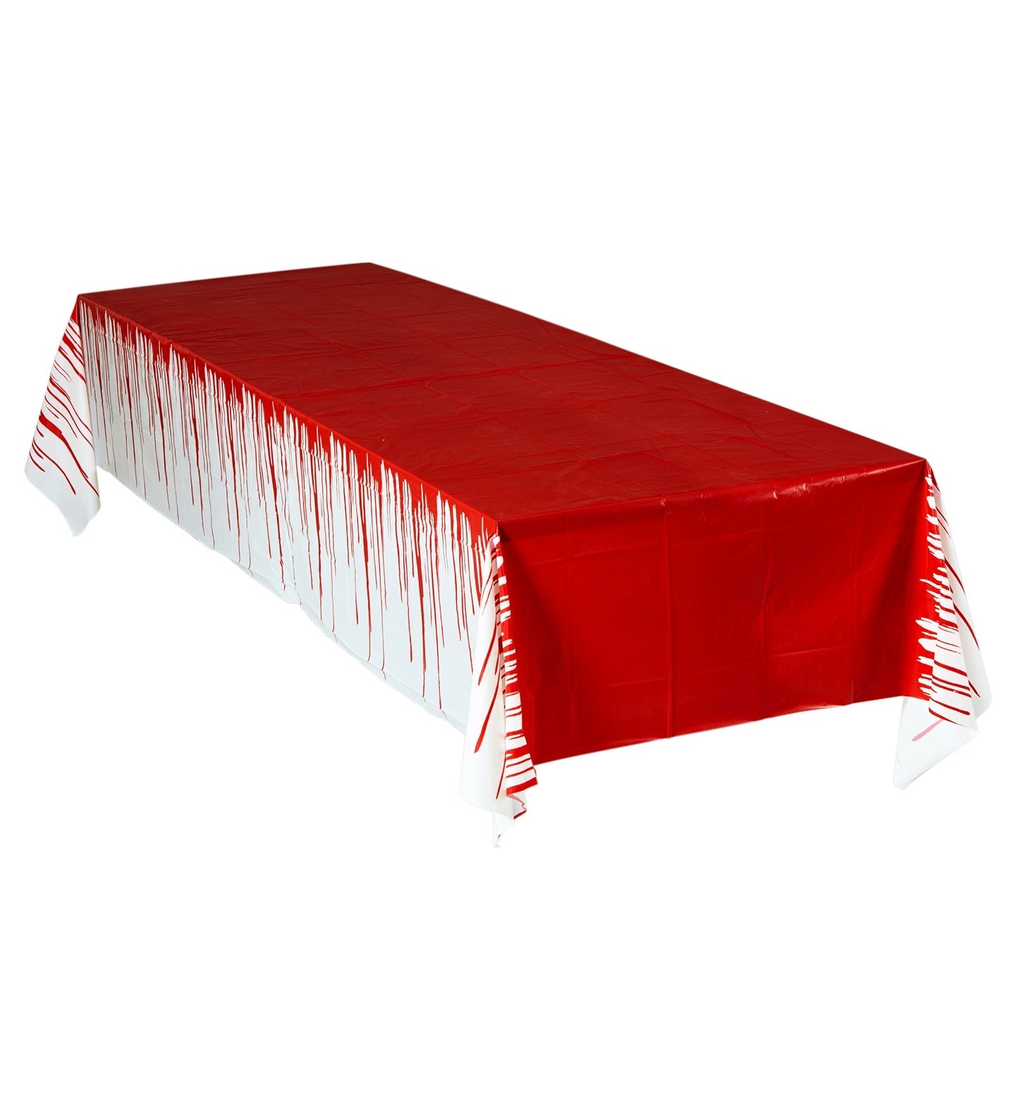 Décoration de Table Halloween : Nappe Sanglante 137x275 cm en PVC