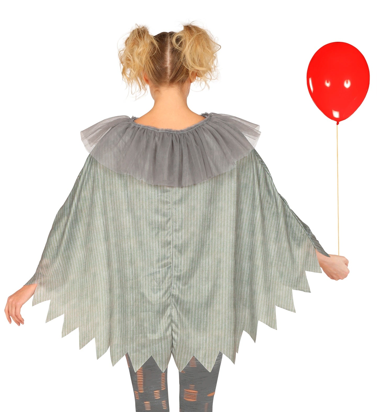 Poncho de Clown Style Vintage : Une Horreur Terrifiante pour Halloween