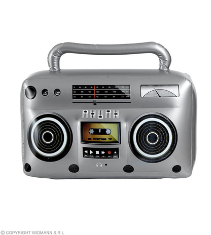 Radio Gonflable des Années 80' de 50 cm