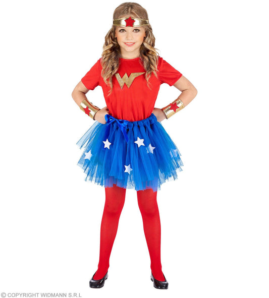 Déguisement Wonder Girl fillette - 3/4 ans