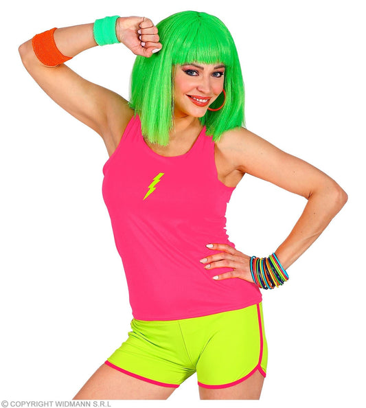 Caleçon fluo, néon jaune femme