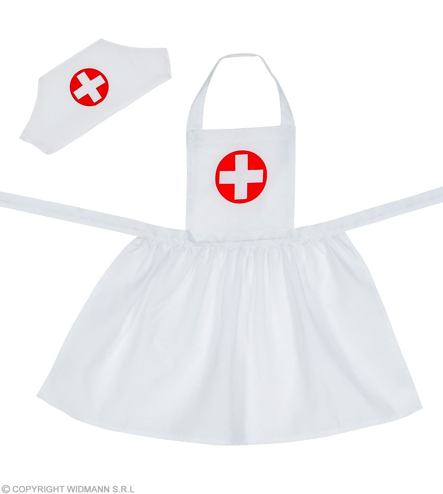 Set Infirmière Fille (tablier, coiffe)